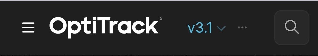 OptiTrack Documentation | EXTERNAL OptiTrack Documentation