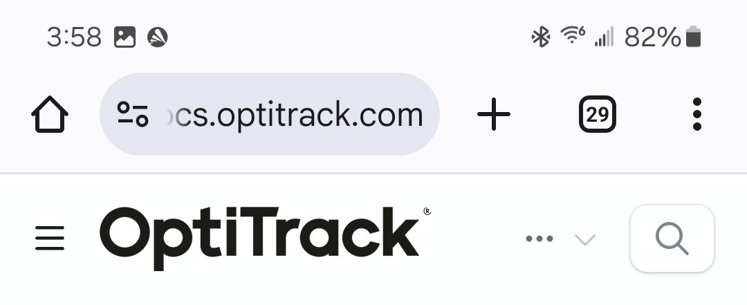 OptiTrack Documentation | EXTERNAL OptiTrack Documentation