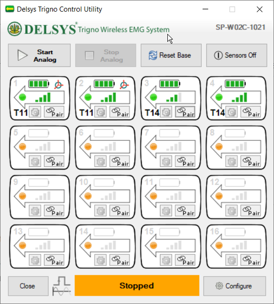 Delsys EMG Setup | EXTERNAL OptiTrack Documentation